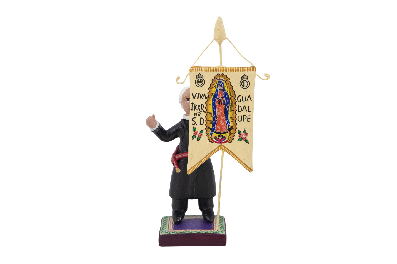 Miguel Hidalgo vivo - Figurka meksykańska, sztuka sakralna Meksyk