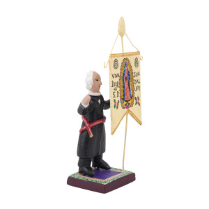 Miguel Hidalgo vivo - Figurka meksykańska, sztuka sakralna Meksyk
