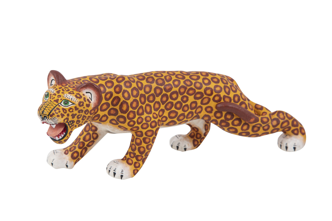 Jaguar Real - Królewski jaguar - figurka z gliny