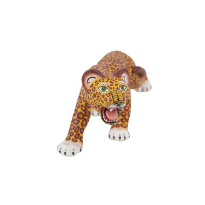 Jaguar Real - Królewski jaguar - figurka z gliny