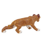 Jaguar Real - Królewski jaguar - figurka z gliny