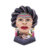 Frida Ofrenda Viva - stojąca figurka Frida głowa, rękodzieło