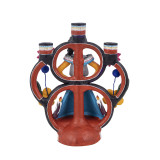 Candelero muerte mujer - Świecznik z Meksyku, wys. 27 cm
