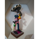 Mariachi - Figurka muzyk, sztuka folkowa z Meksyku