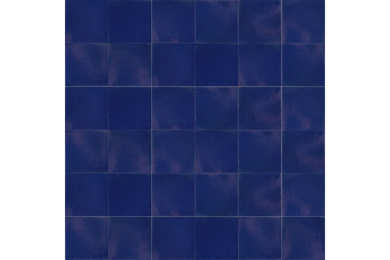 Azul Medio bleu marine - carreaux mexicains monochromes bleu ciel