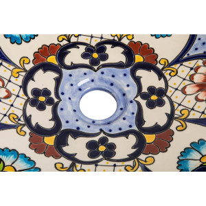 Juanetta prima - Lavabo artisanal au design mexicain