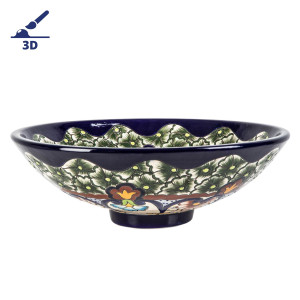 Juanetta prima - Lavabo artisanal au design mexicain
