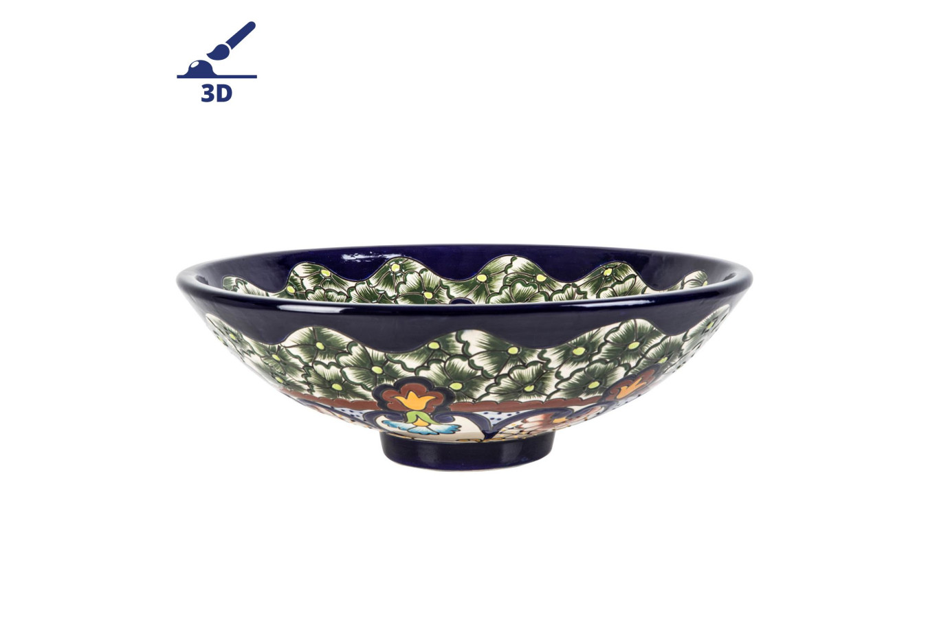 Juanetta prima - Lavabo artisanal au design mexicain