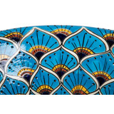Azura prima - lavabo mexicain turquoise avec motif en relief