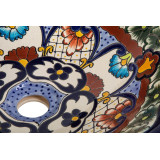Juanetta prima - lavabo mexicain à poser avec design convexe