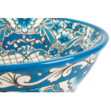 Lorena prima - Lavabo à poser mexicain avec design convexe