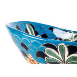 La Reina prima - Talavera lavabo mexicain décoré avec relief