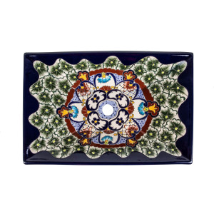 Juanetta prima - Lavabo mexicain décoré avec relief