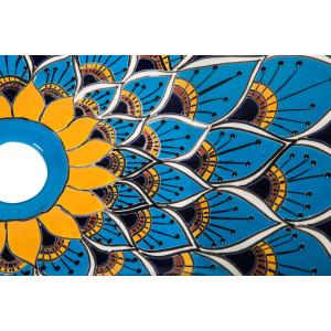 Azura prima - Vasque à poser décorée en relief