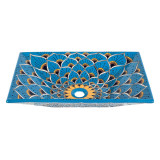 Azura prima - Vasque à poser décorée en relief