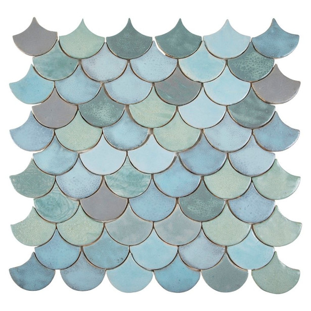 Écaille de poisson - série de carreaux "Norwegian Fjord" de la série "Water