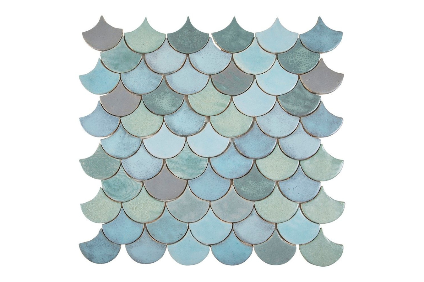 Écaille de poisson - série de carreaux "Norwegian Fjord" de la série "Water