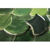 Écailles de poisson - Série de carreaux "Forest Glade" de la série "Eau