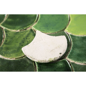 Écailles de poisson - Série de carreaux "Forest Glade" de la série "Eau