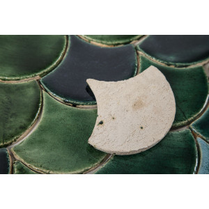 Écaille de poisson - Série de carreaux "Lac dans la vallée" de la série "Eau