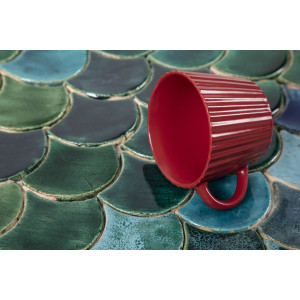 Écaille de poisson - Série de carreaux "Lac dans la vallée" de la série "Eau