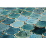 Écailles de poisson - Série de carreaux "Mediterranean Breeze" de la série "Water