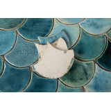 Écailles de poisson - Série de carreaux "Mediterranean Breeze" de la série "Water