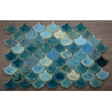 Écailles de poisson - Série de carreaux "Mediterranean Breeze" de la série "Water
