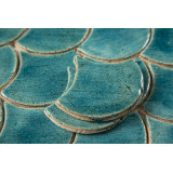 Écaille de poisson - série de carreaux "Turquoise Cenote" de la série "Eau