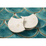 Écaille de poisson - série de carreaux "Turquoise Cenote" de la série "Eau