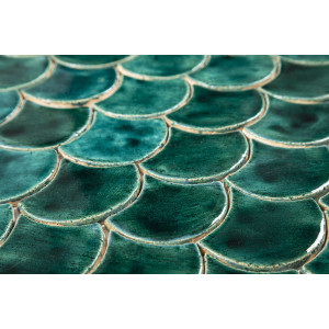 Écailles de poisson - jeu de tuiles "Emerald Cove" de la série "Eau"