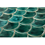 Écailles de poisson - jeu de tuiles "Emerald Cove" de la série "Eau"