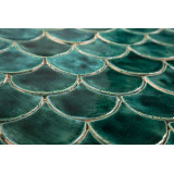 Écailles de poisson - jeu de tuiles "Emerald Cove" de la série "Eau"