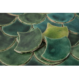 Écailles de poisson - ensemble de tuiles "Étang de la forêt" de la série "Eau"
