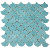 Écailles de poisson - ensemble de tuiles "Azure Lagoon" de la série "Eau"