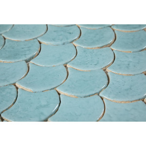 Écailles de poisson - ensemble de tuiles "Azure Lagoon" de la série "Eau"