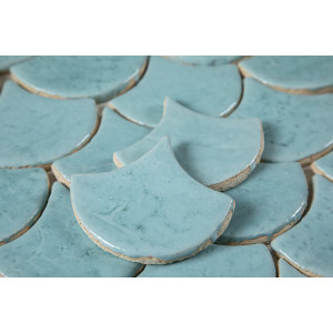 Écailles de poisson - ensemble de tuiles "Azure Lagoon" de la série "Eau"