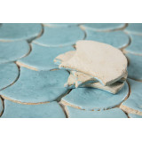 Écailles de poisson - ensemble de tuiles "Azure Lagoon" de la série "Eau"