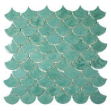 Écaille de poisson - carreaux découpés à la main de la série "Eau" - Échantillons