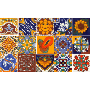 Zanya - Kolorowa umywalka ceramiczna z Maroka