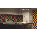 Intenso - patchwork z płytek jednokolorowych - 90 szt, 1 m2