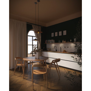 Zanahoria - lampa wisząca z Meksyku