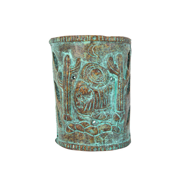 Cenot M - Applique en argile mexicaine