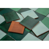 Verna - Patchwork de carreaux unicolores - 90 pièces, 1 m2