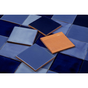 Azula - Patchwork de carreaux unicolores - 90 pièces, 1 m2