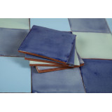 Azuna - Patchwork de carreaux unicolores - 90 pièces, 1 m2