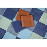 Azuna - Patchwork de carreaux unicolores - 90 pièces, 1 m2