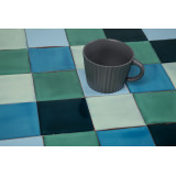 Azuta - Patchwork de carreaux unicolores - 90 pièces, 1 m2