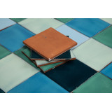 Azuta - Patchwork de carreaux unicolores - 90 pièces, 1 m2