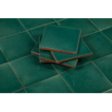 Verde Rana vert - carreaux mexicains vert foncé